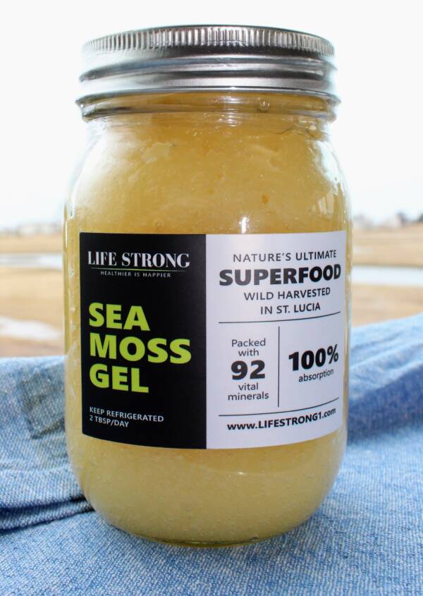 100% Organic Fruit Infused Sea Moss Gel