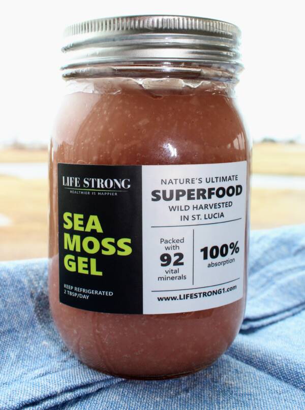 100% Organic Fruit Infused Sea Moss Gel