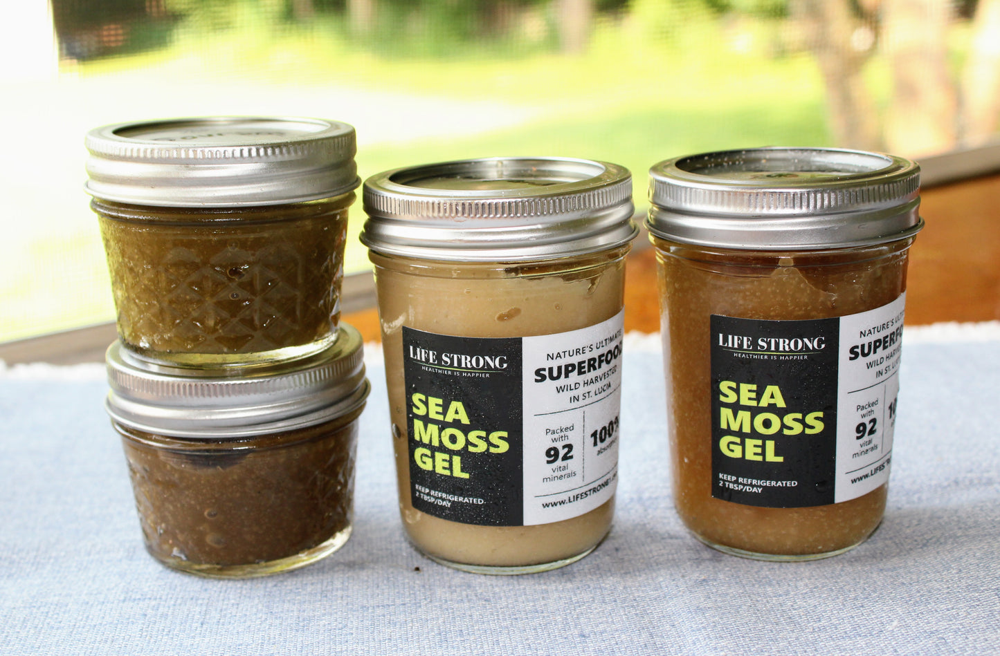 100% Organic Herbal Infused Sea Moss Gel