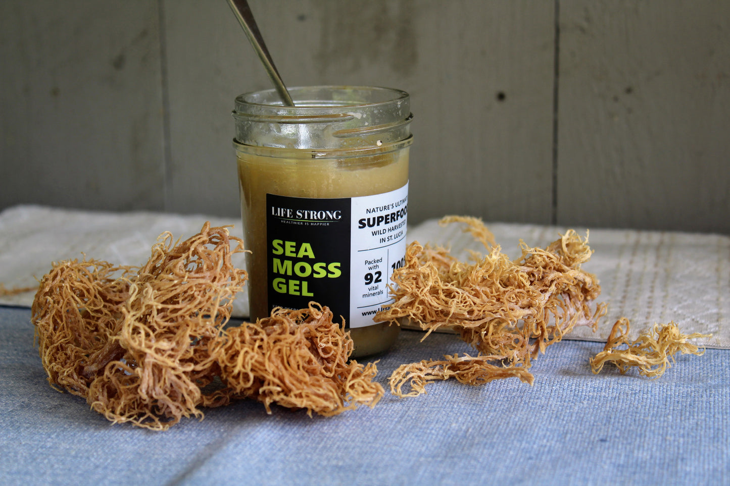 100% Organic Herbal Infused Sea Moss Gel